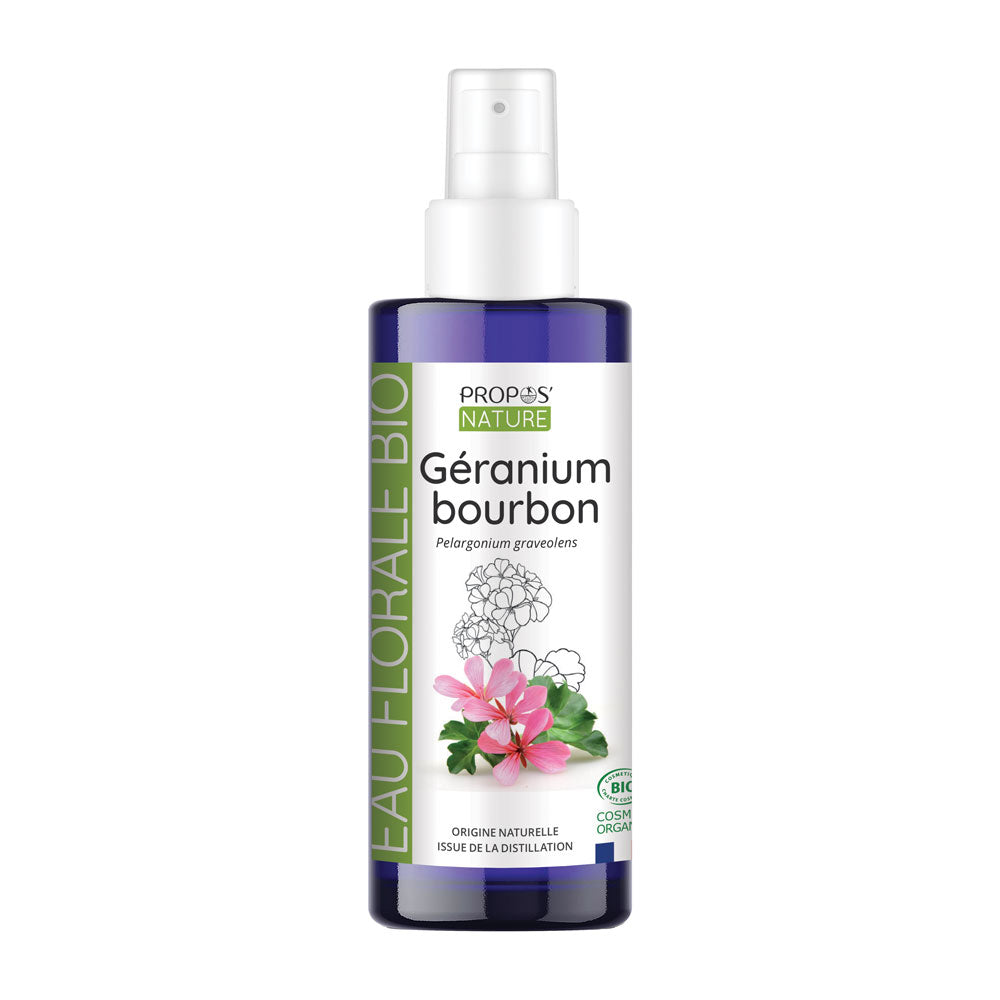 Organic Bourbon Geranium Hydrosol