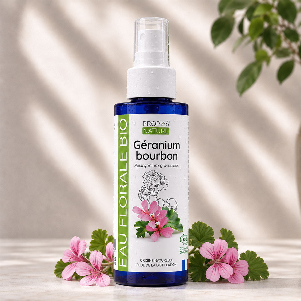 Organic Bourbon Geranium Hydrosol