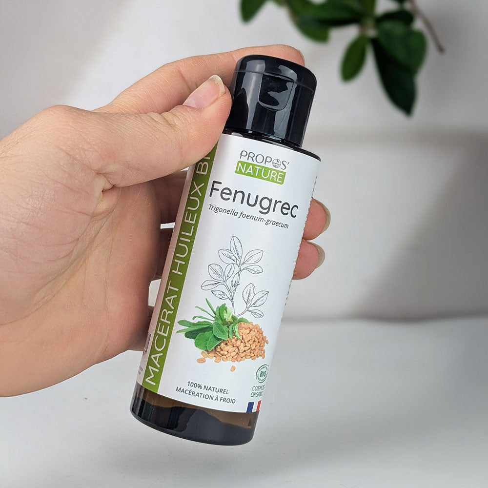 Organic Fenugreek Macerated Oil