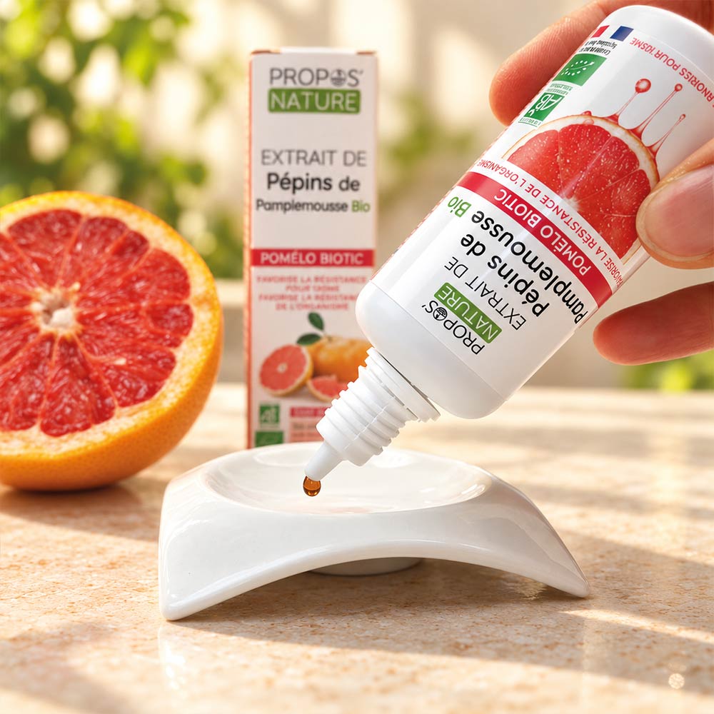 Pomelo - Extrait de pépins de pamplemousse Bio