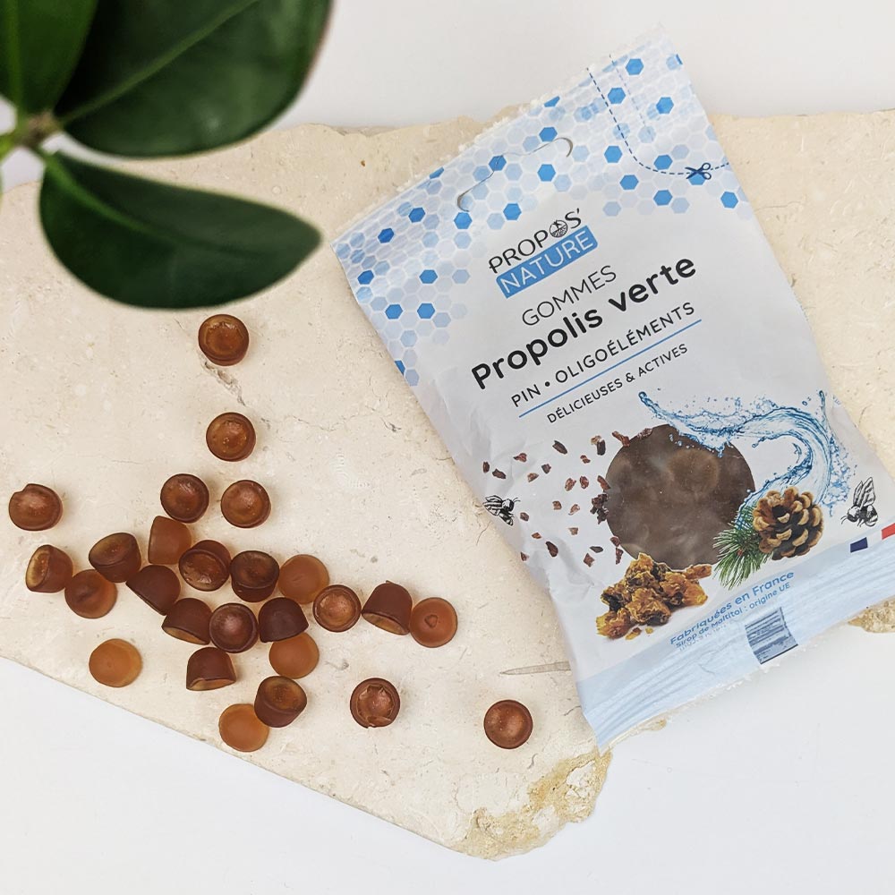 Green Propolis, Pine and Trace Elements Lozenges