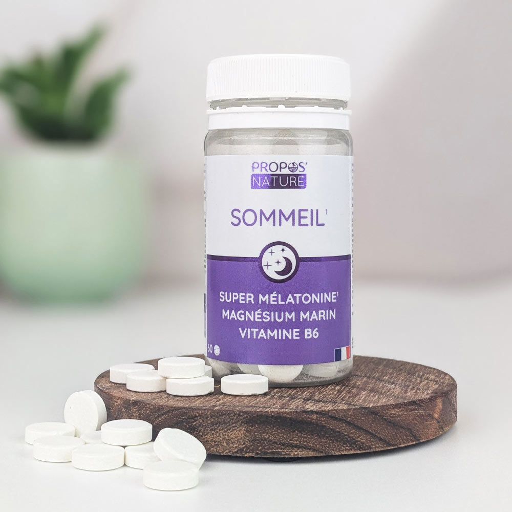 Sommeil - Mélatonine, Magnésium et Vitamine B6