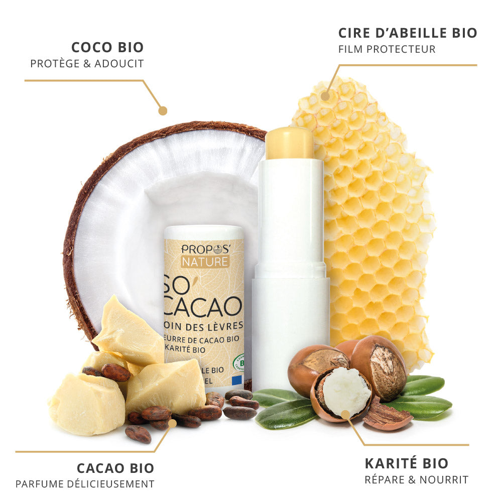 Baume à lèvres So'Cacao